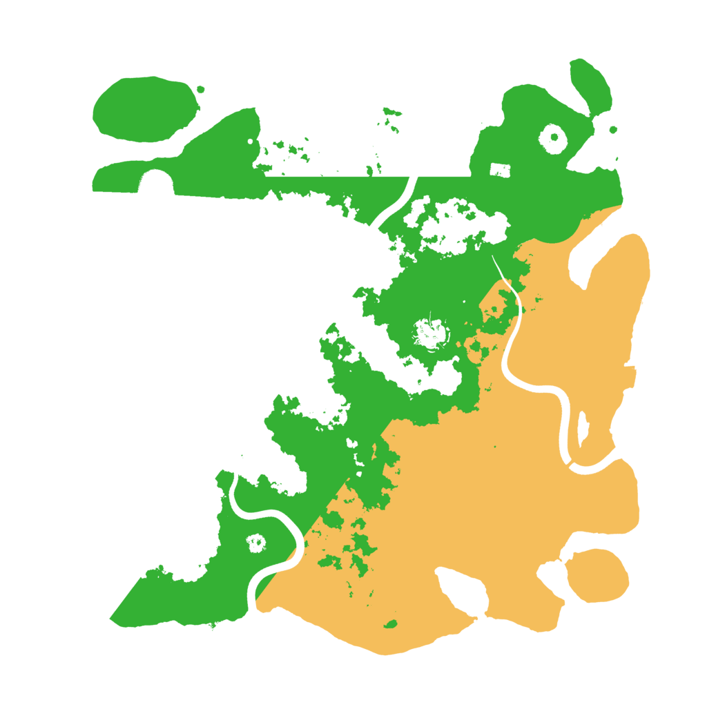 Biome Rust Map: Procedural Map, Size: 3750, Seed: 1202933688