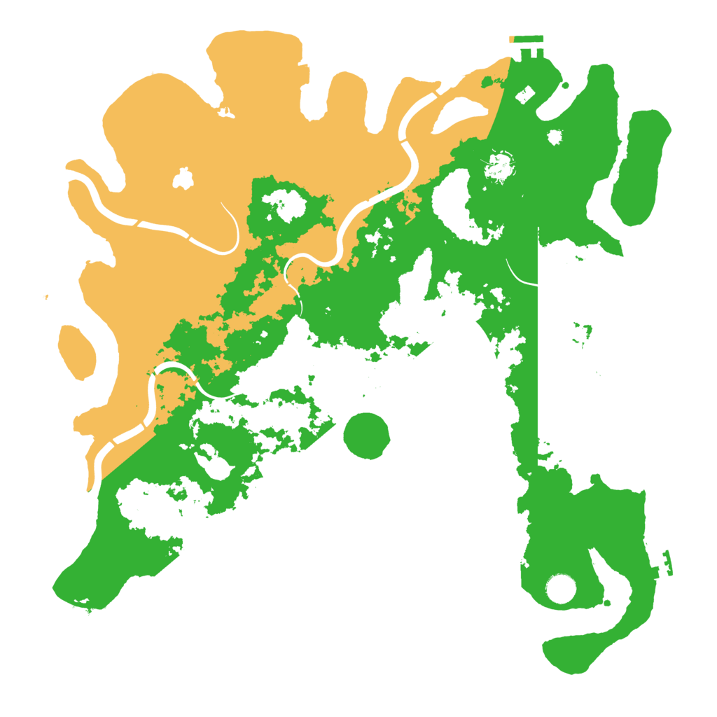 Biome Rust Map: Procedural Map, Size: 4250, Seed: 30633