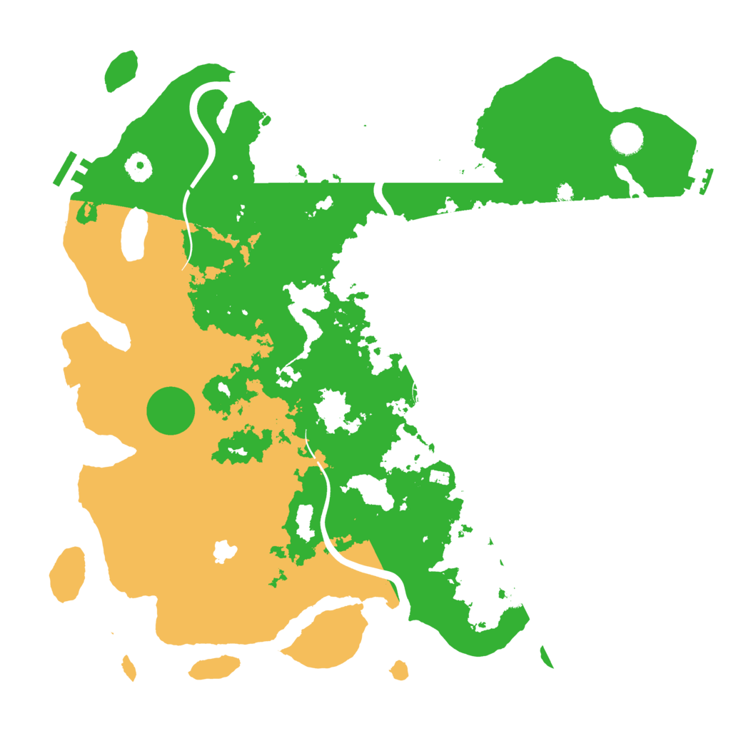 Biome Rust Map: Procedural Map, Size: 4000, Seed: 1729559550