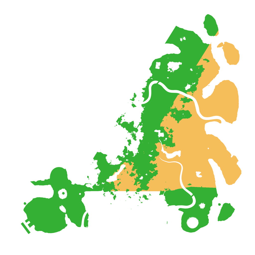 Biome Rust Map: Procedural Map, Size: 4000, Seed: 58679