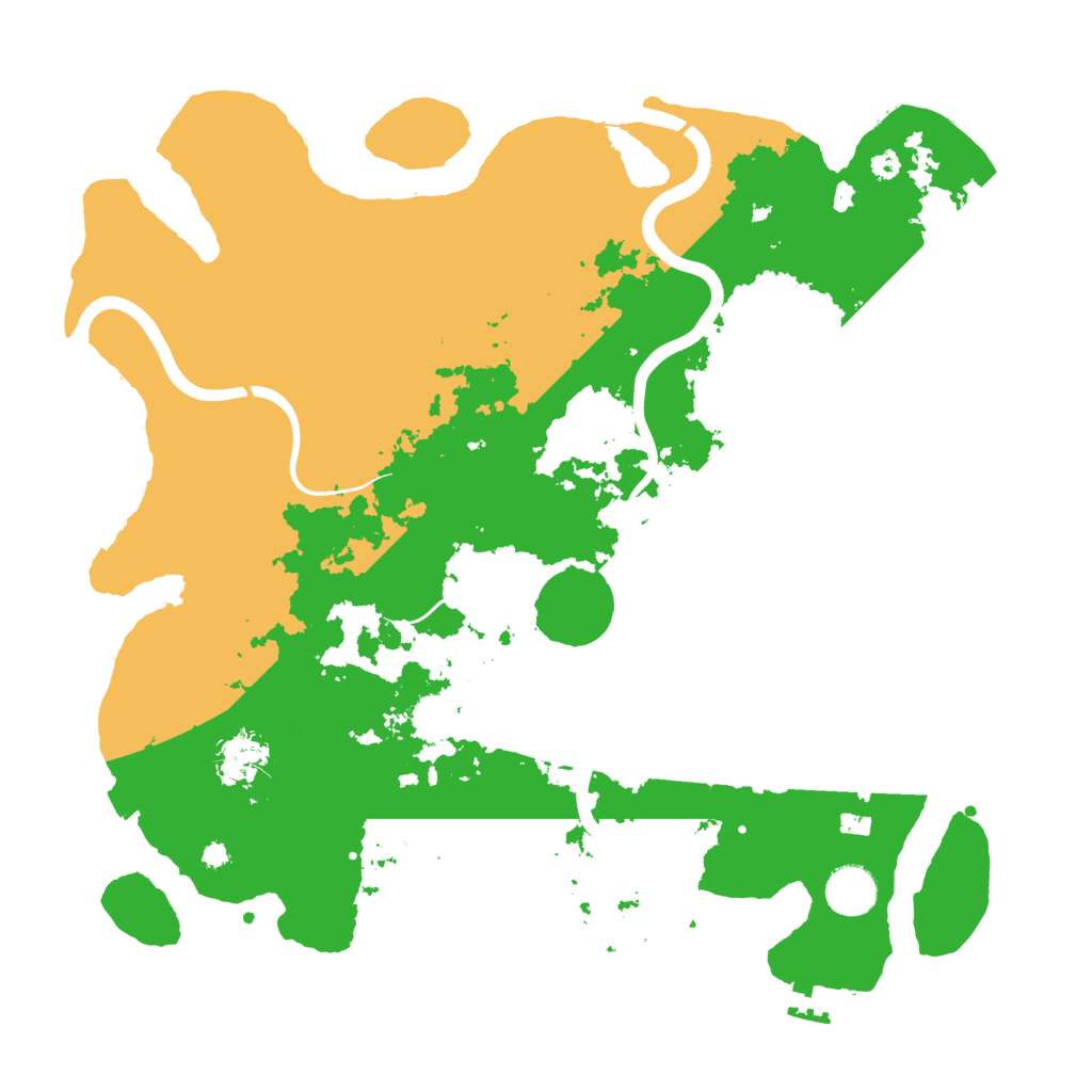 Biome Rust Map: Procedural Map, Size: 3800, Seed: 467268765