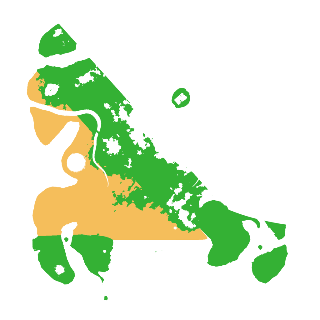 Biome Rust Map: Procedural Map, Size: 3000, Seed: 310536815