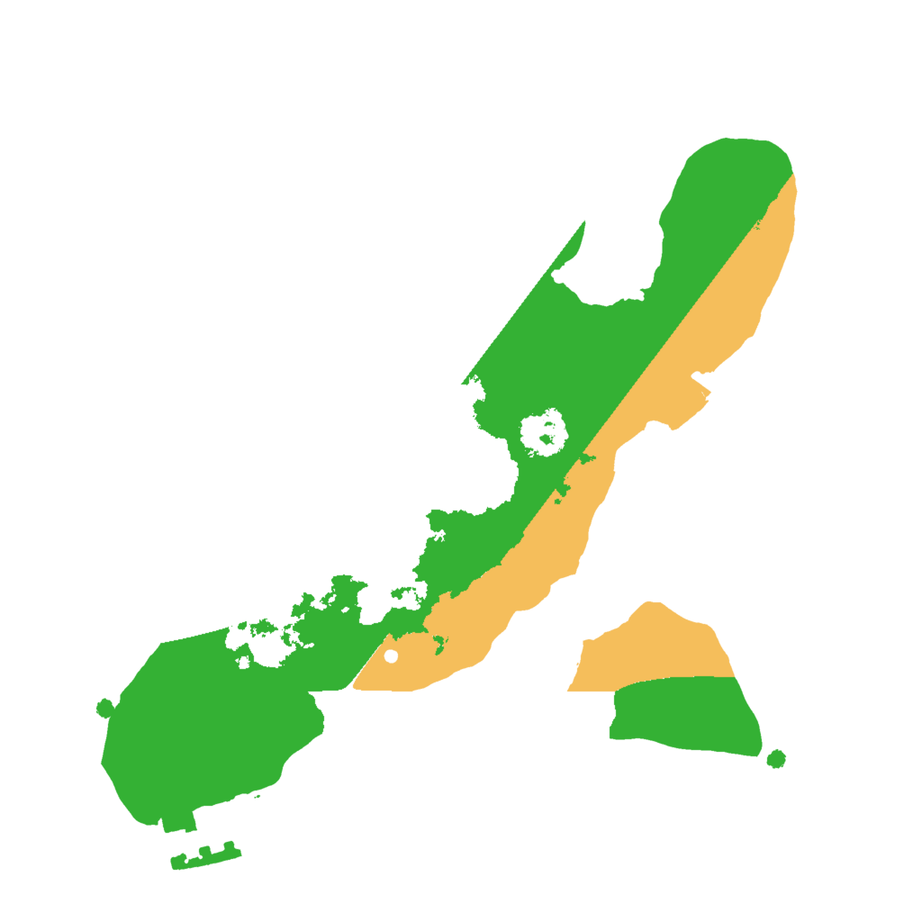 Biome Rust Map: Procedural Map, Size: 2000, Seed: 1984383469