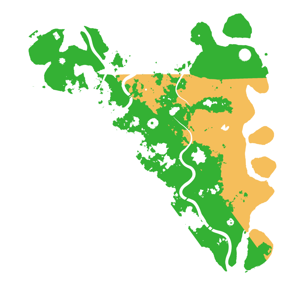 Biome Rust Map: Procedural Map, Size: 4250, Seed: 2064329904
