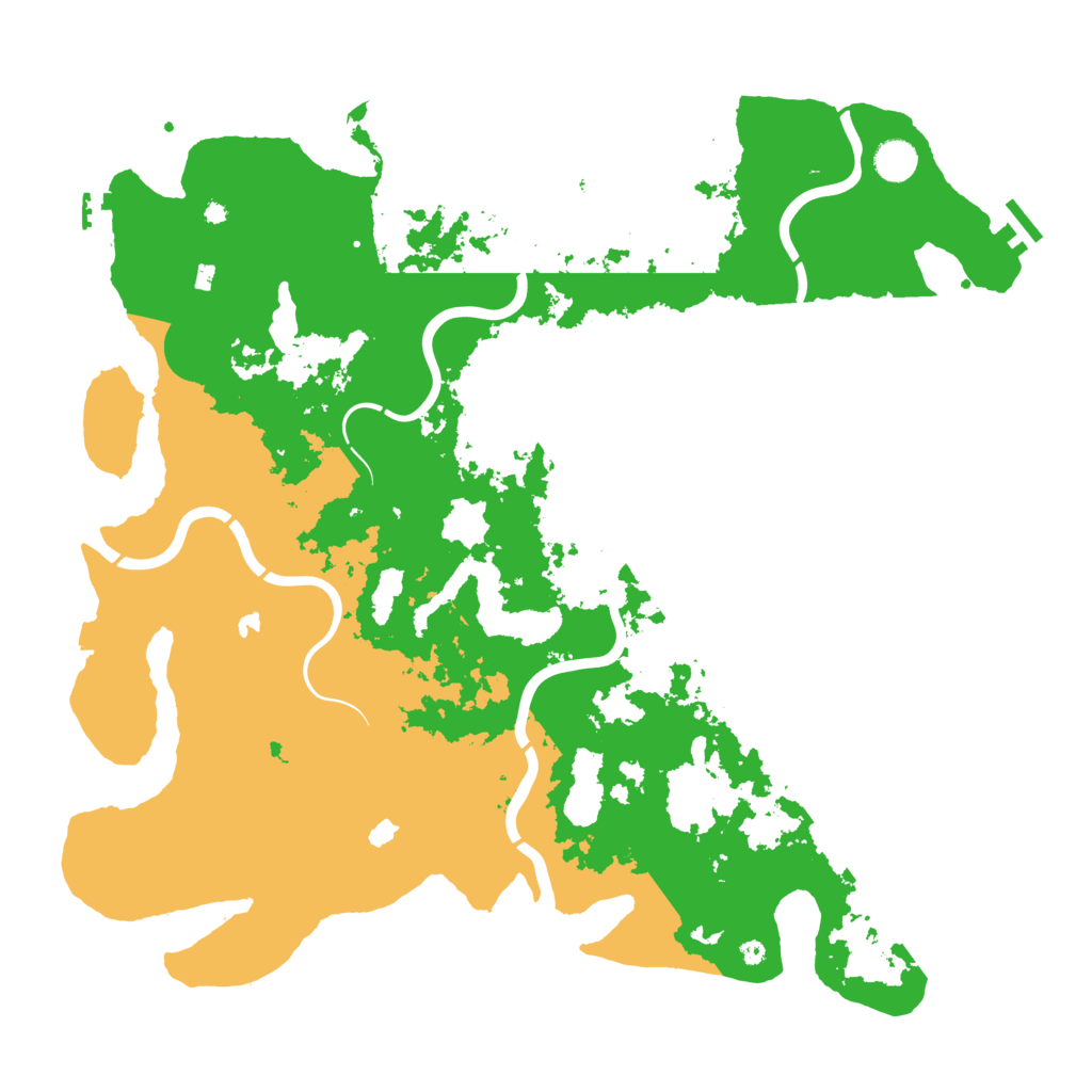 Biome Rust Map: Procedural Map, Size: 4500, Seed: 23281746