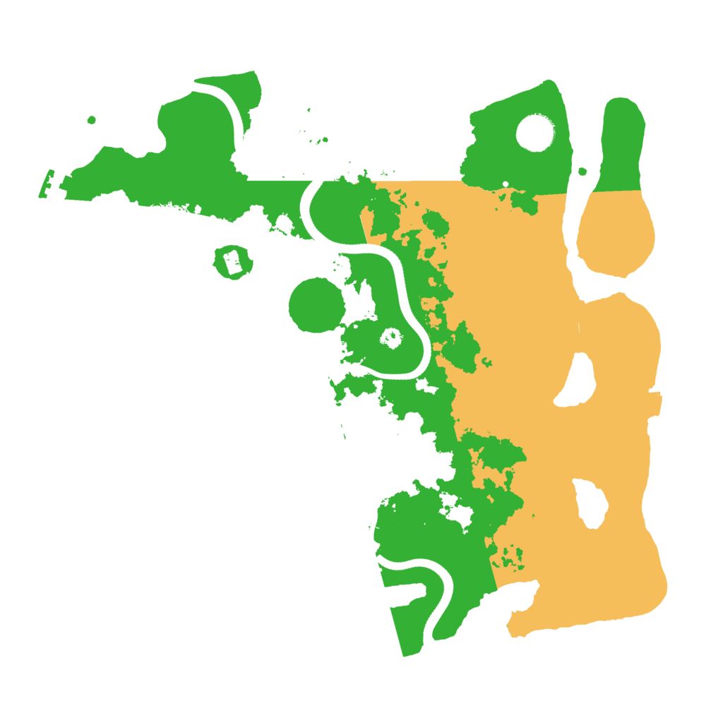 Biome Rust Map: Procedural Map, Size: 3500, Seed: 1973548089