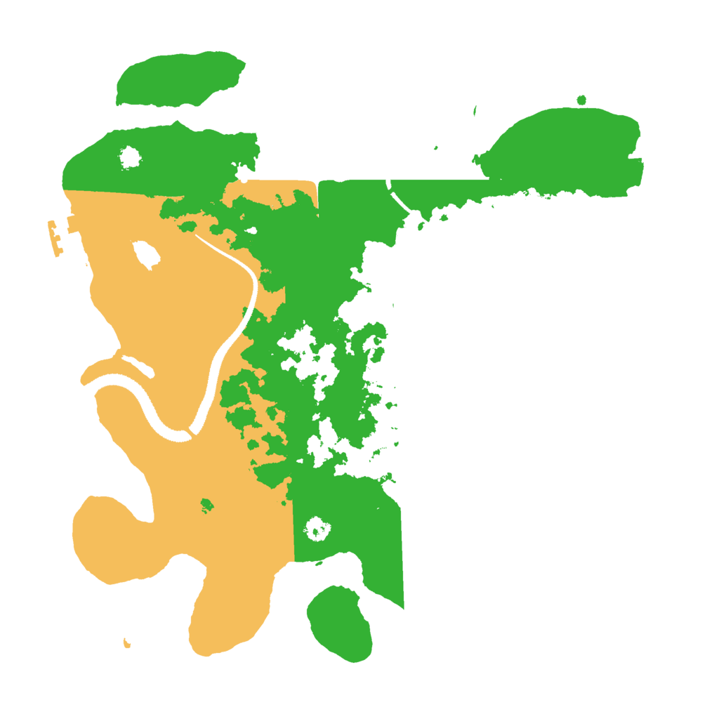 Biome Rust Map: Procedural Map, Size: 3000, Seed: 1954465142
