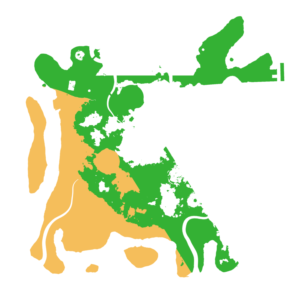 Biome Rust Map: Procedural Map, Size: 3300, Seed: 800000