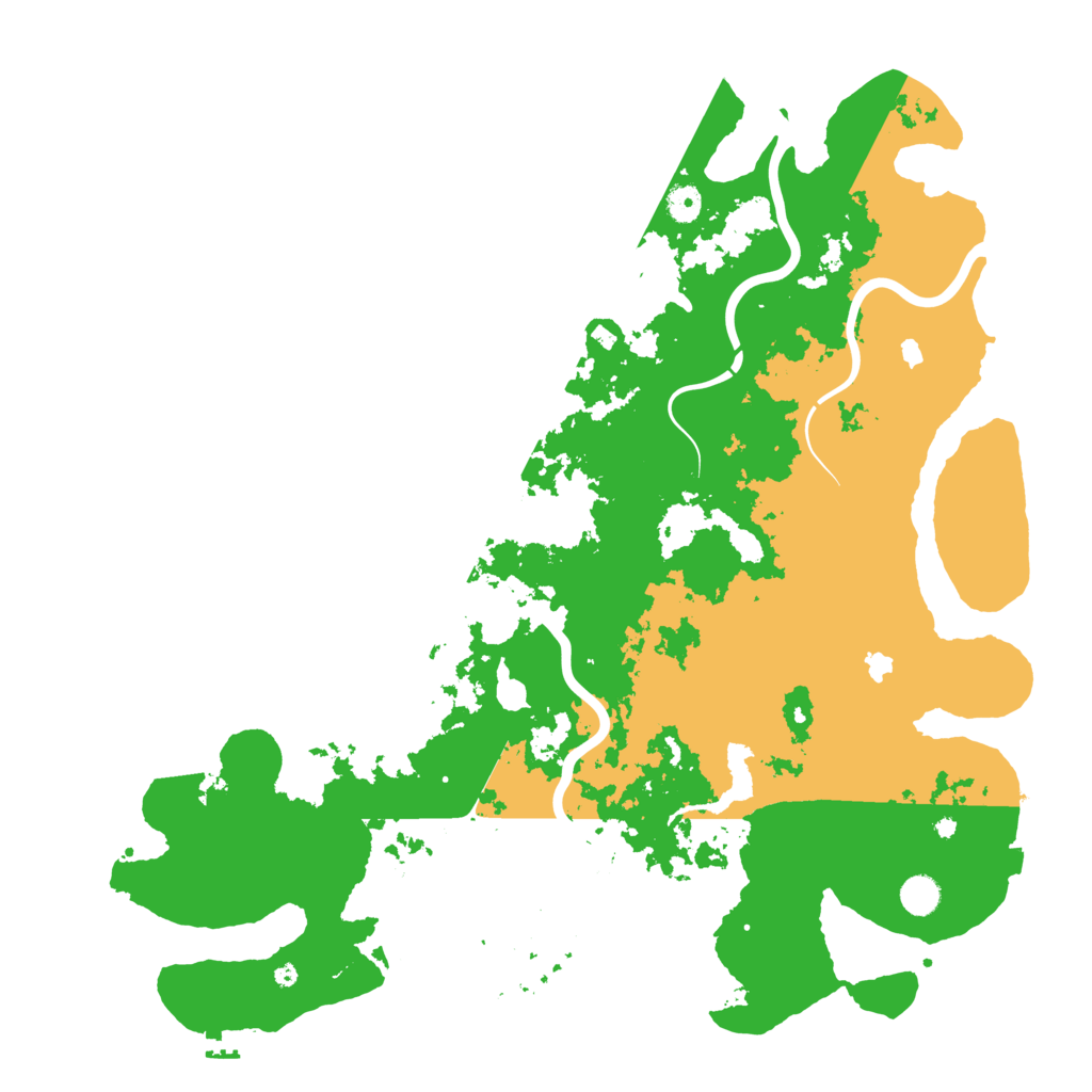 Biome Rust Map: Procedural Map, Size: 4800, Seed: 1459223167