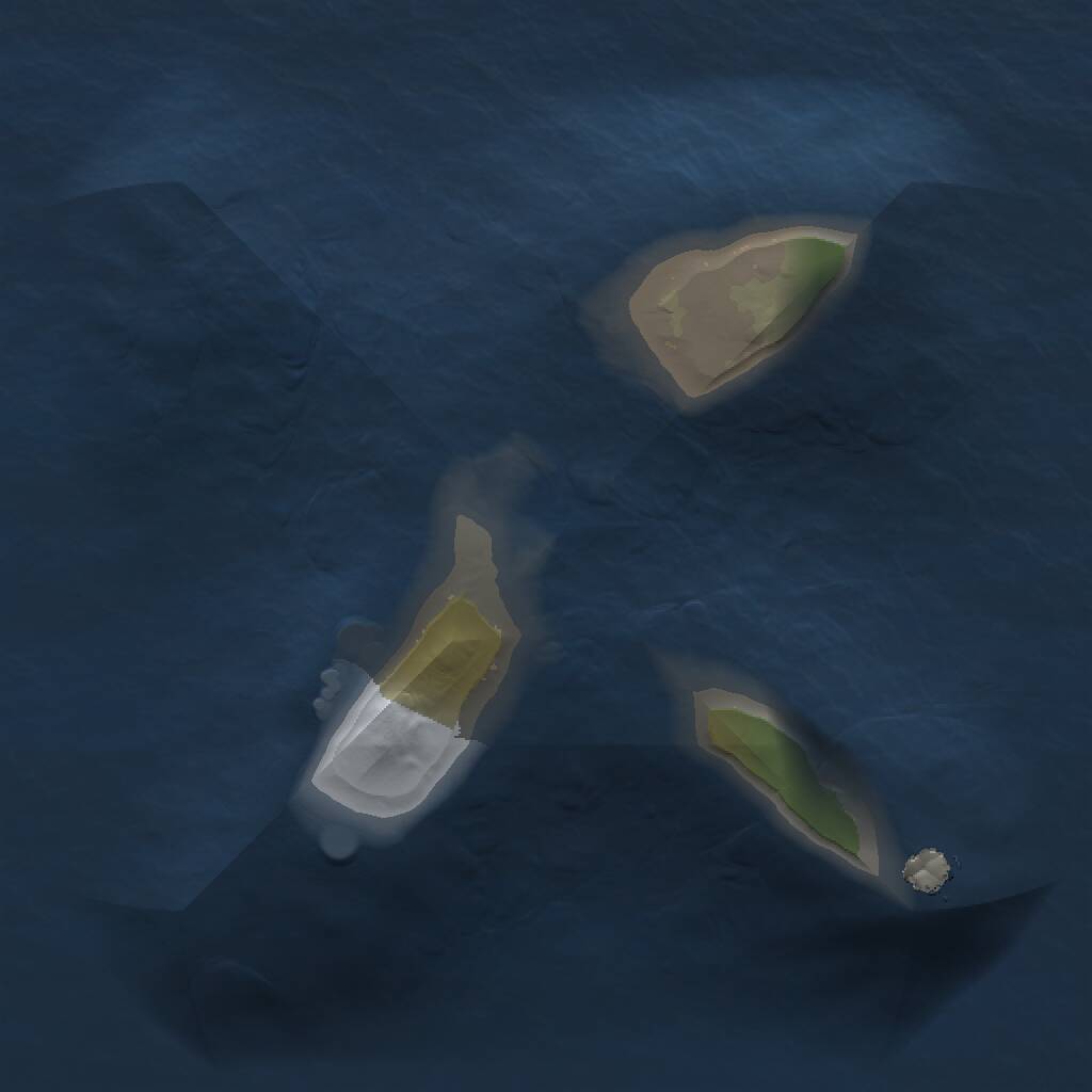 Rust Map: Procedural Map, Size: 1000, Seed: 951768693, 1 Monuments