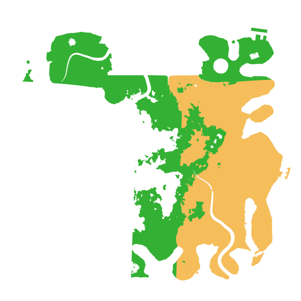 Biome Rust Map: Procedural Map, Size: 3750, Seed: 649163833
