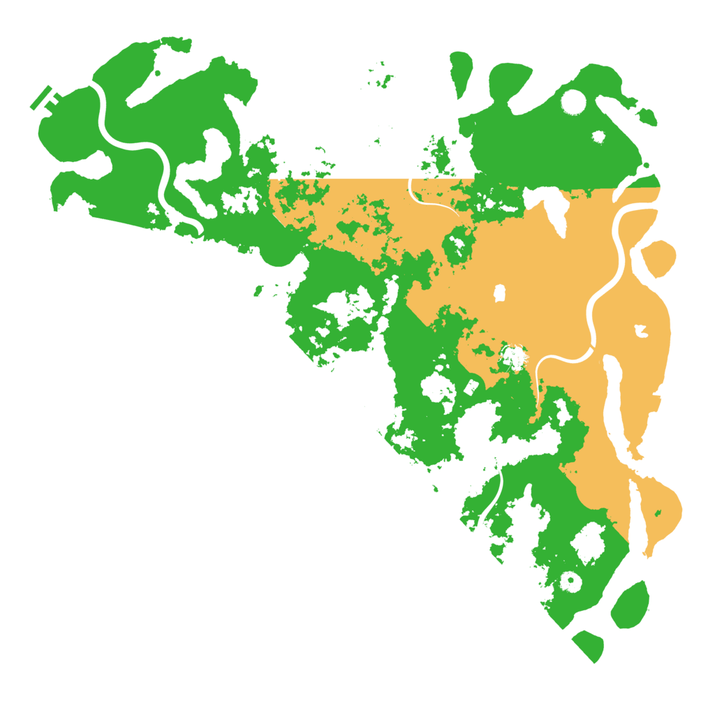 Biome Rust Map: Procedural Map, Size: 5000, Seed: 85462662