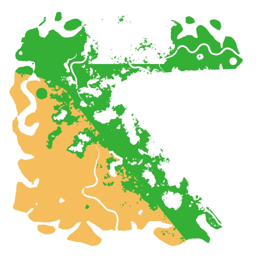 Biome Rust Map: Procedural Map, Size: 6000, Seed: 1963257595