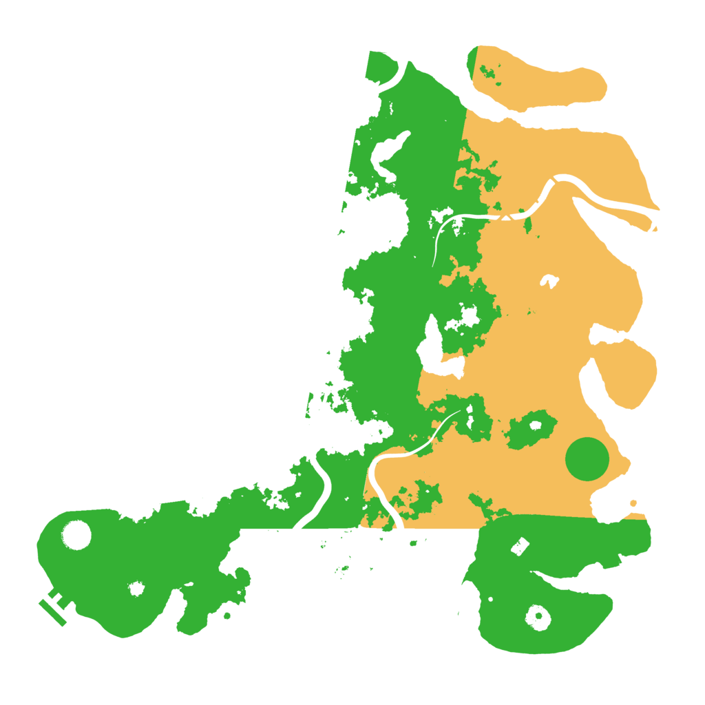 Biome Rust Map: Procedural Map, Size: 4250, Seed: 568653774