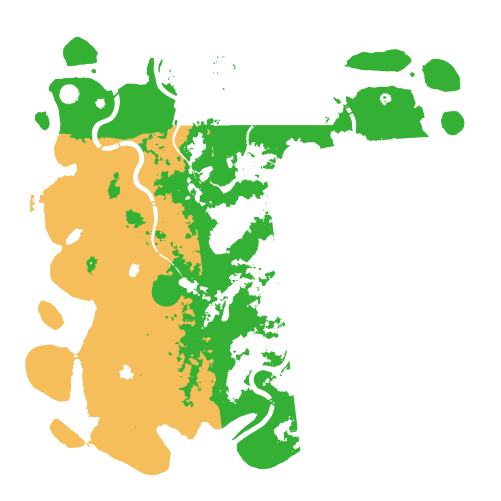 Biome Rust Map: Procedural Map, Size: 4500, Seed: 795027068