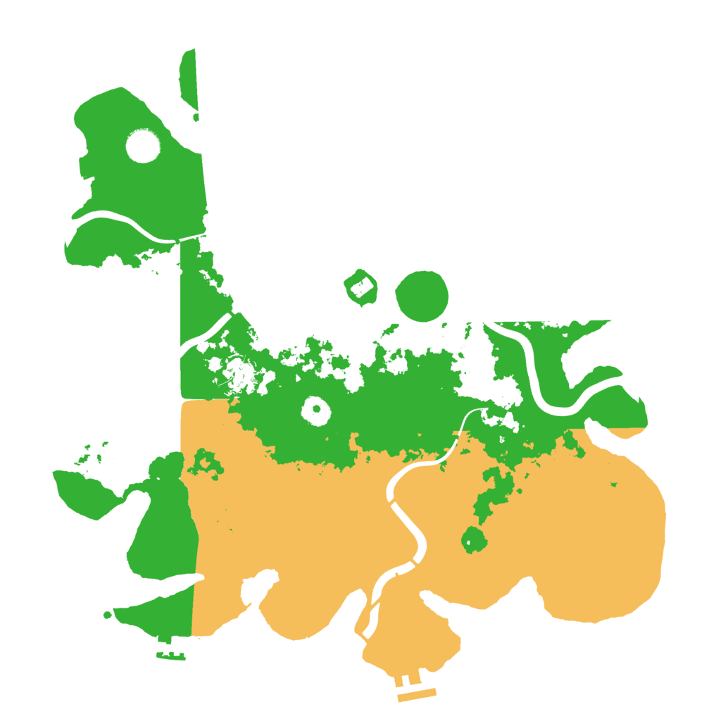 Biome Rust Map: Procedural Map, Size: 3750, Seed: 65184994