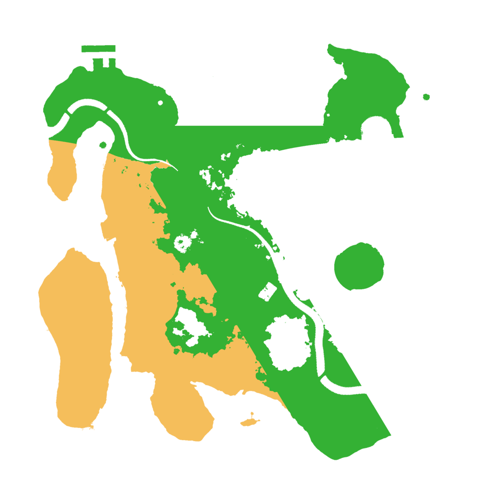 Biome Rust Map: Procedural Map, Size: 3000, Seed: 359472362