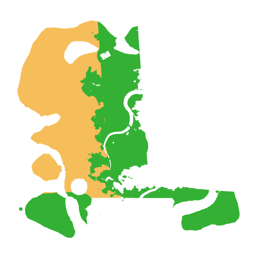 Biome Rust Map: Procedural Map, Size: 3000, Seed: 1594008058