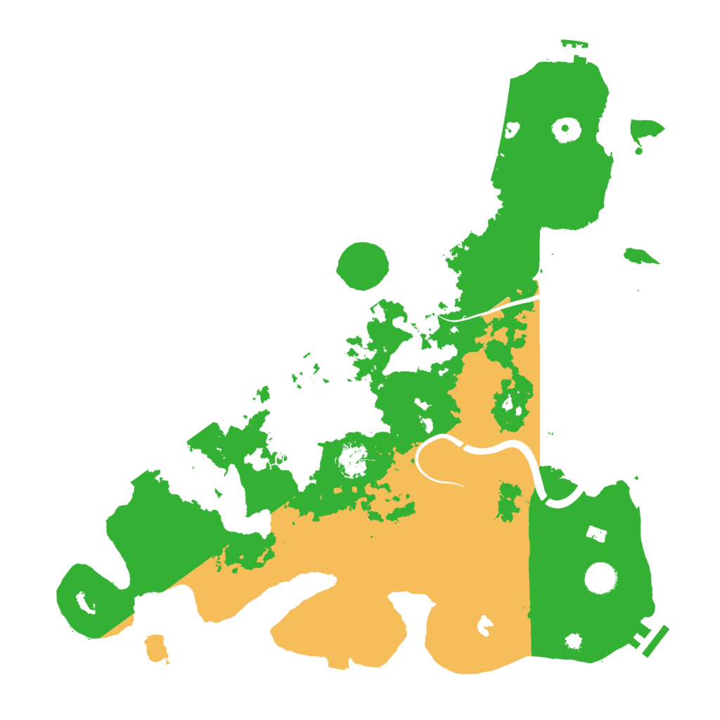 Biome Rust Map: Procedural Map, Size: 4000, Seed: 2145736698