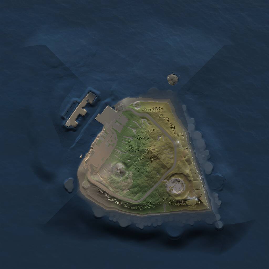 Rust Map: Procedural Map, Size: 1000, Seed: 169819367, 2 Monuments