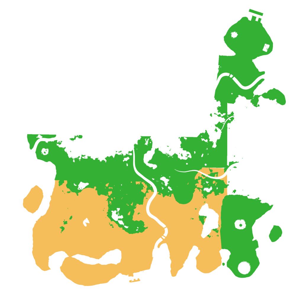 Biome Rust Map: Procedural Map, Size: 4250, Seed: 12365498