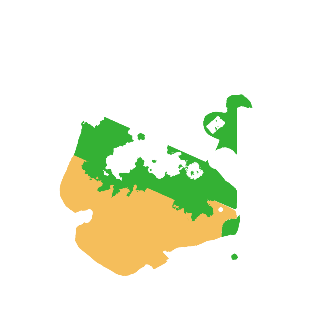 Biome Rust Map: Procedural Map, Size: 2000, Seed: 1610944062