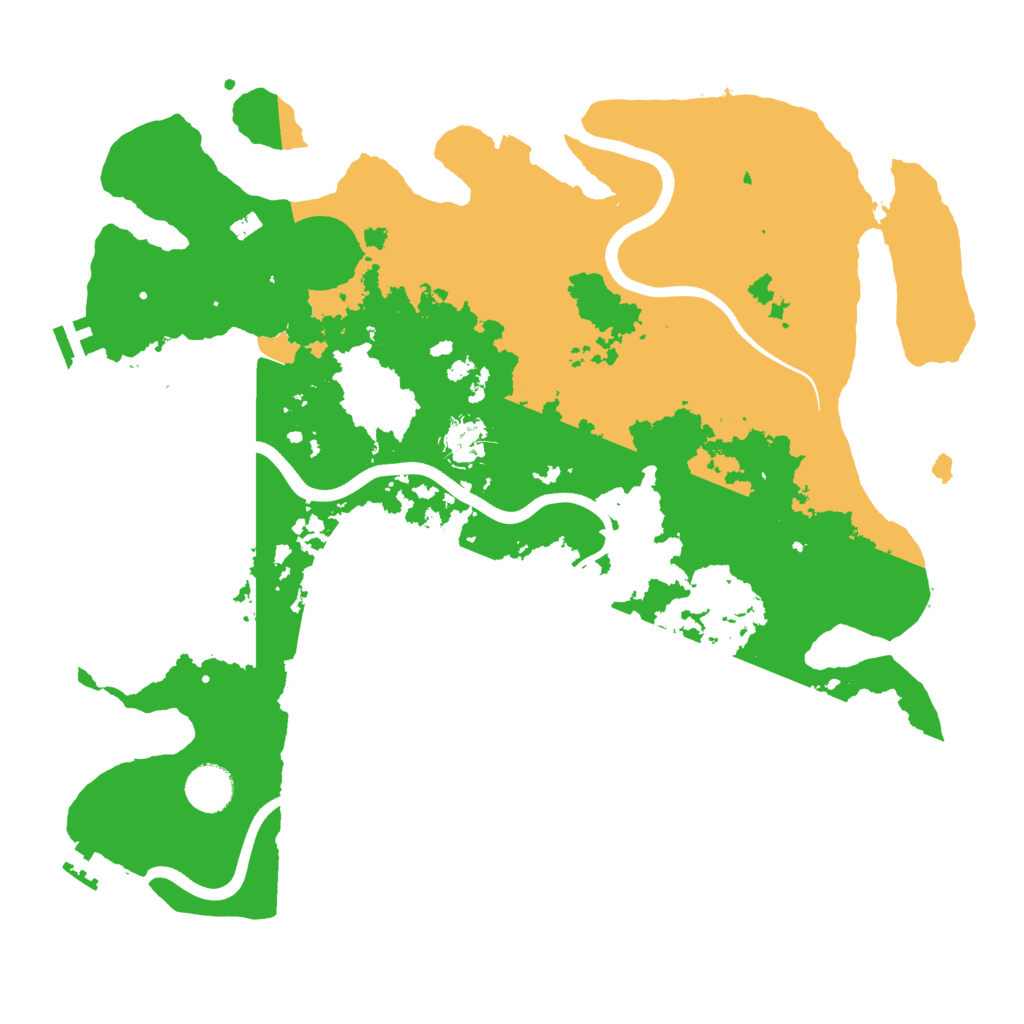 Biome Rust Map: Procedural Map, Size: 3800, Seed: 1516299002