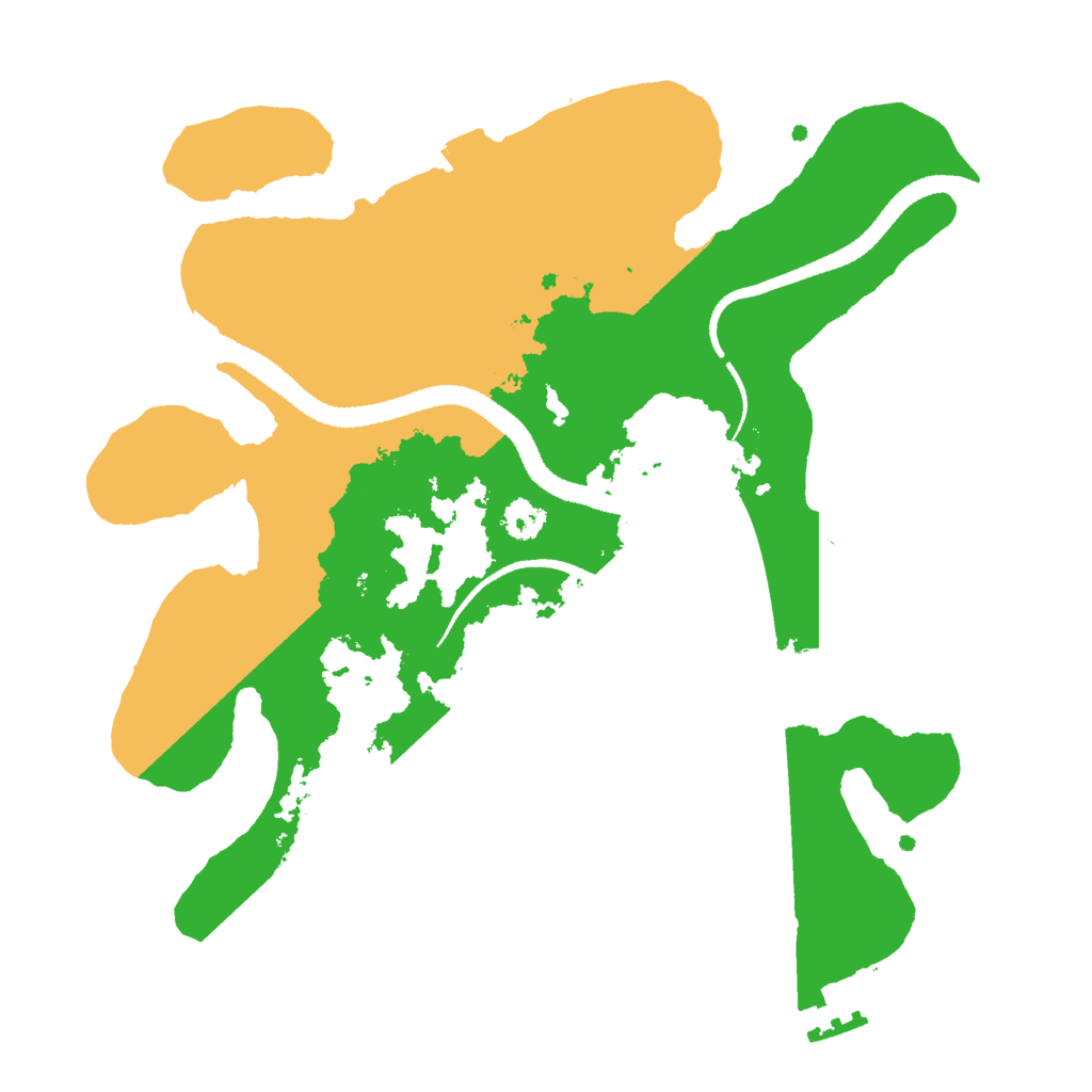 Biome Rust Map: Procedural Map, Size: 2700, Seed: 1969214975