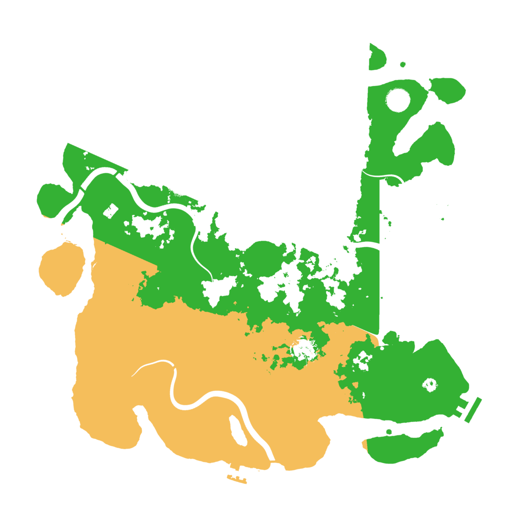 Biome Rust Map: Procedural Map, Size: 3750, Seed: 389983744