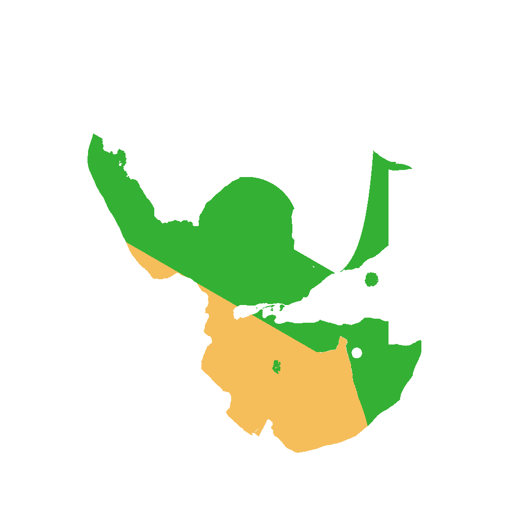 Biome Rust Map: Procedural Map, Size: 1500, Seed: 43290