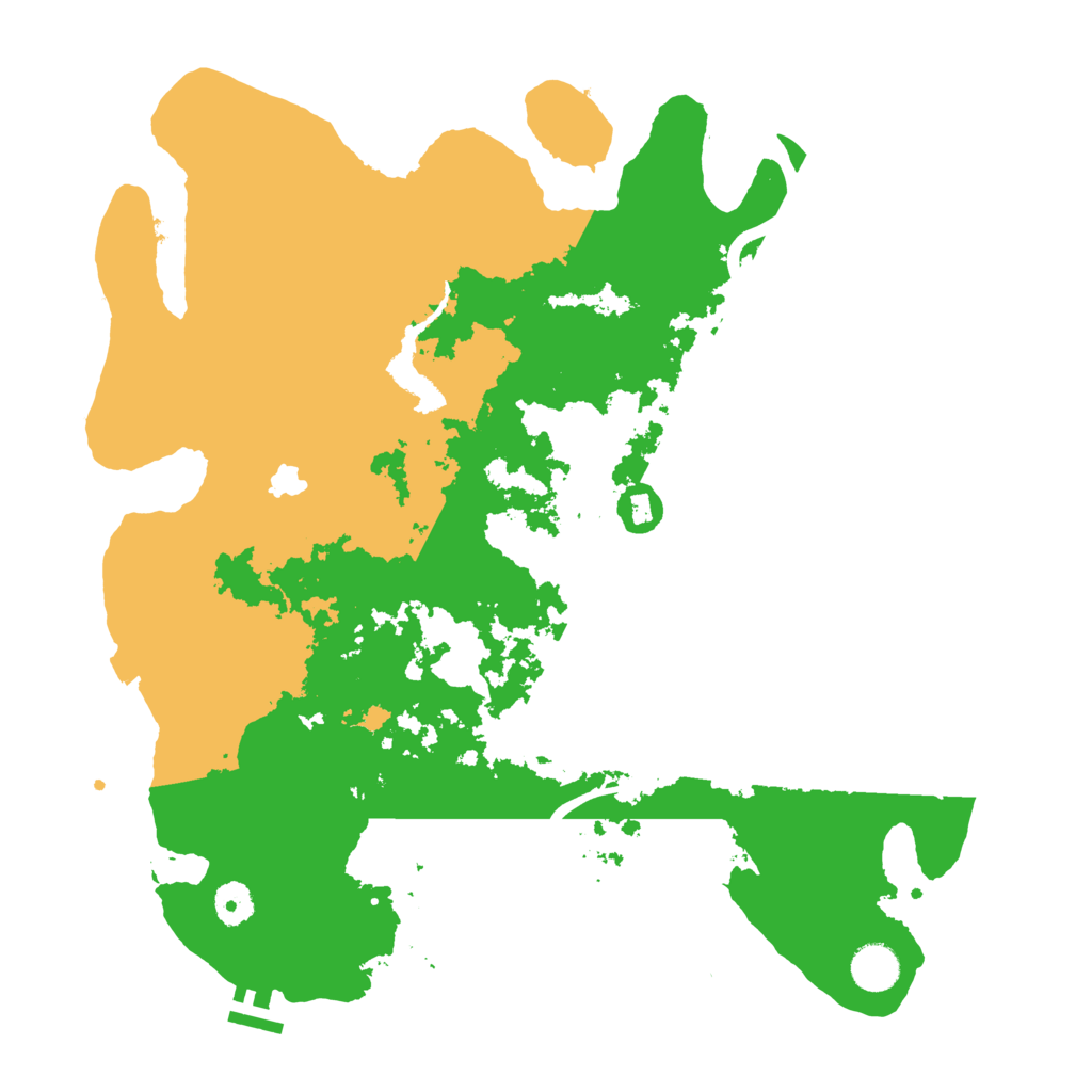 Biome Rust Map: Procedural Map, Size: 4000, Seed: 1258762928