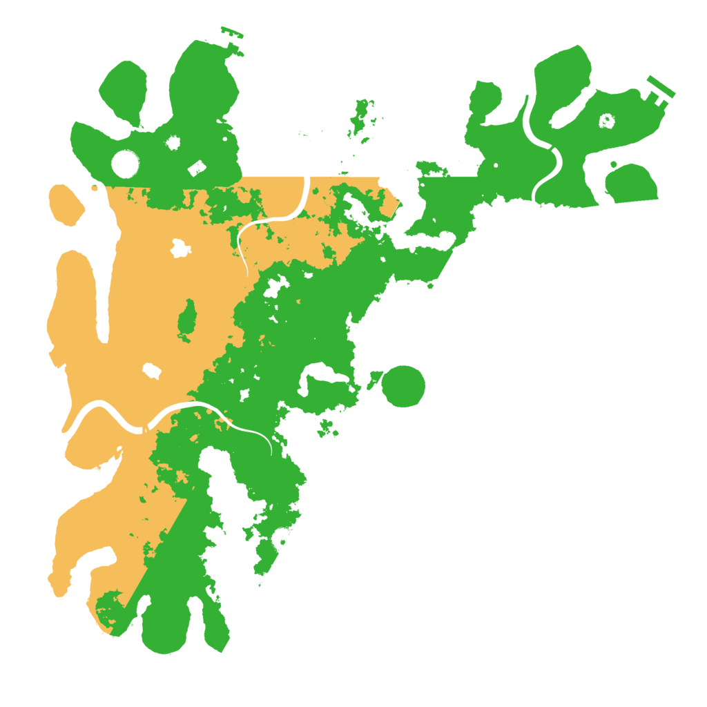 Biome Rust Map: Procedural Map, Size: 4500, Seed: 12689777