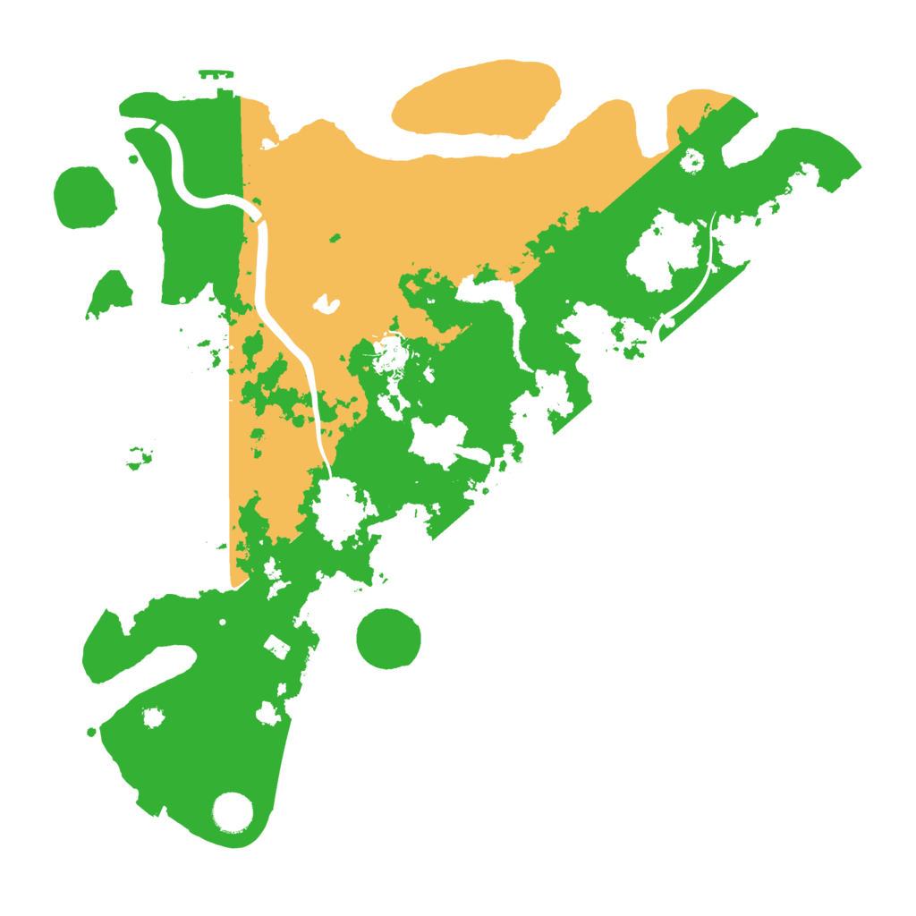 Biome Rust Map: Procedural Map, Size: 4000, Seed: 442036997