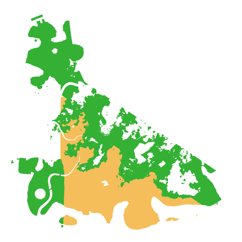 Biome Rust Map: Procedural Map, Size: 4000, Seed: 1185936066