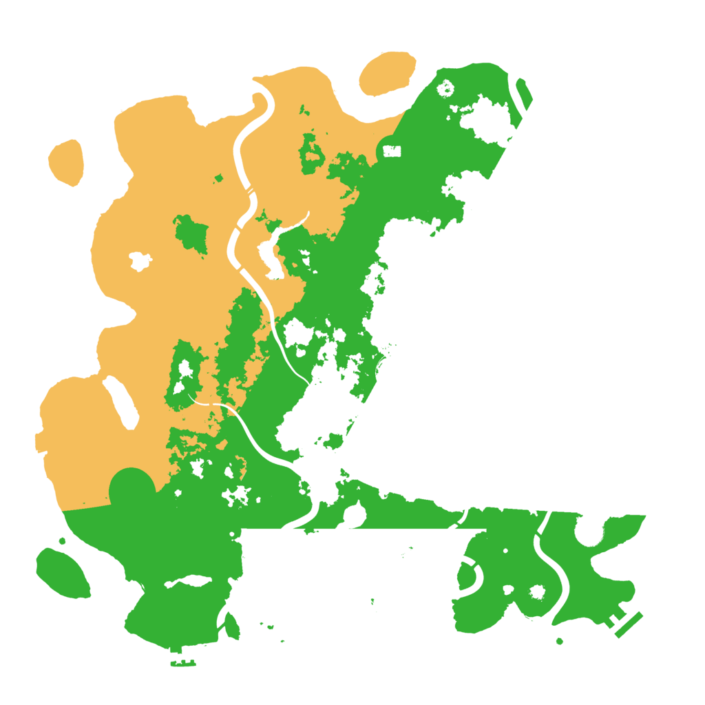 Biome Rust Map: Procedural Map, Size: 4250, Seed: 616397954