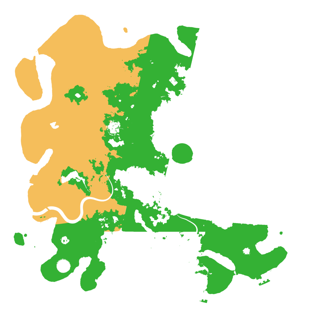 Biome Rust Map: Procedural Map, Size: 4000, Seed: 929552651