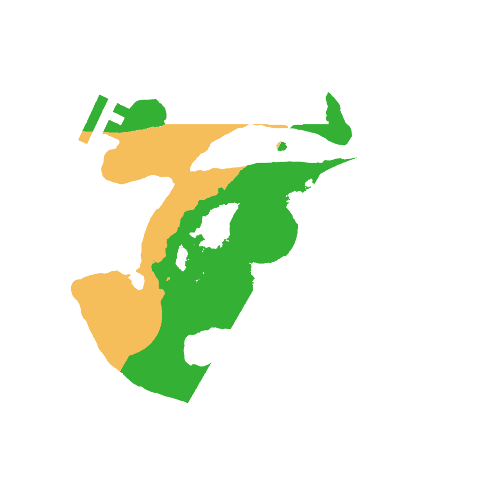 Biome Rust Map: Procedural Map, Size: 2000, Seed: 104024222