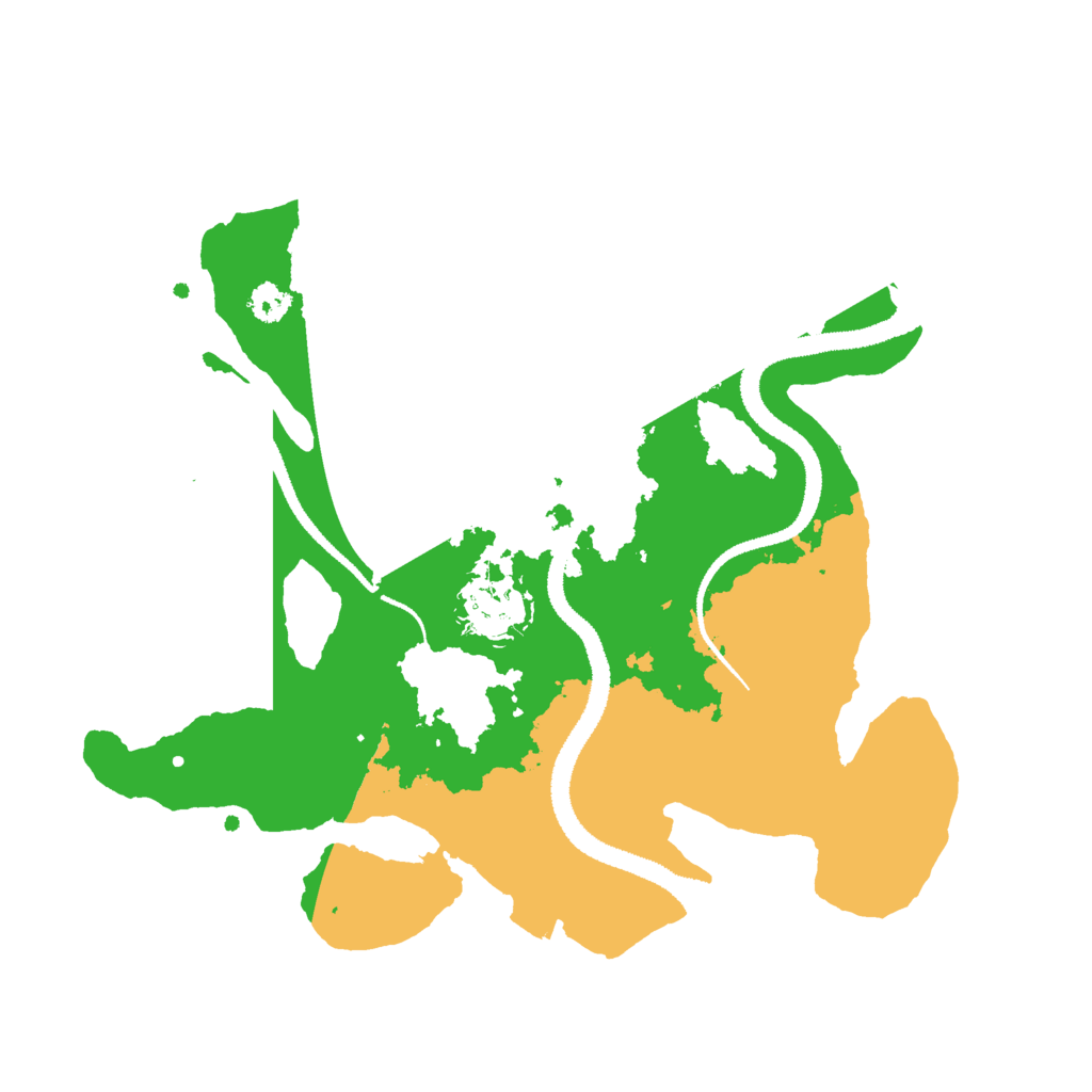 Biome Rust Map: Procedural Map, Size: 2800, Seed: 694987877