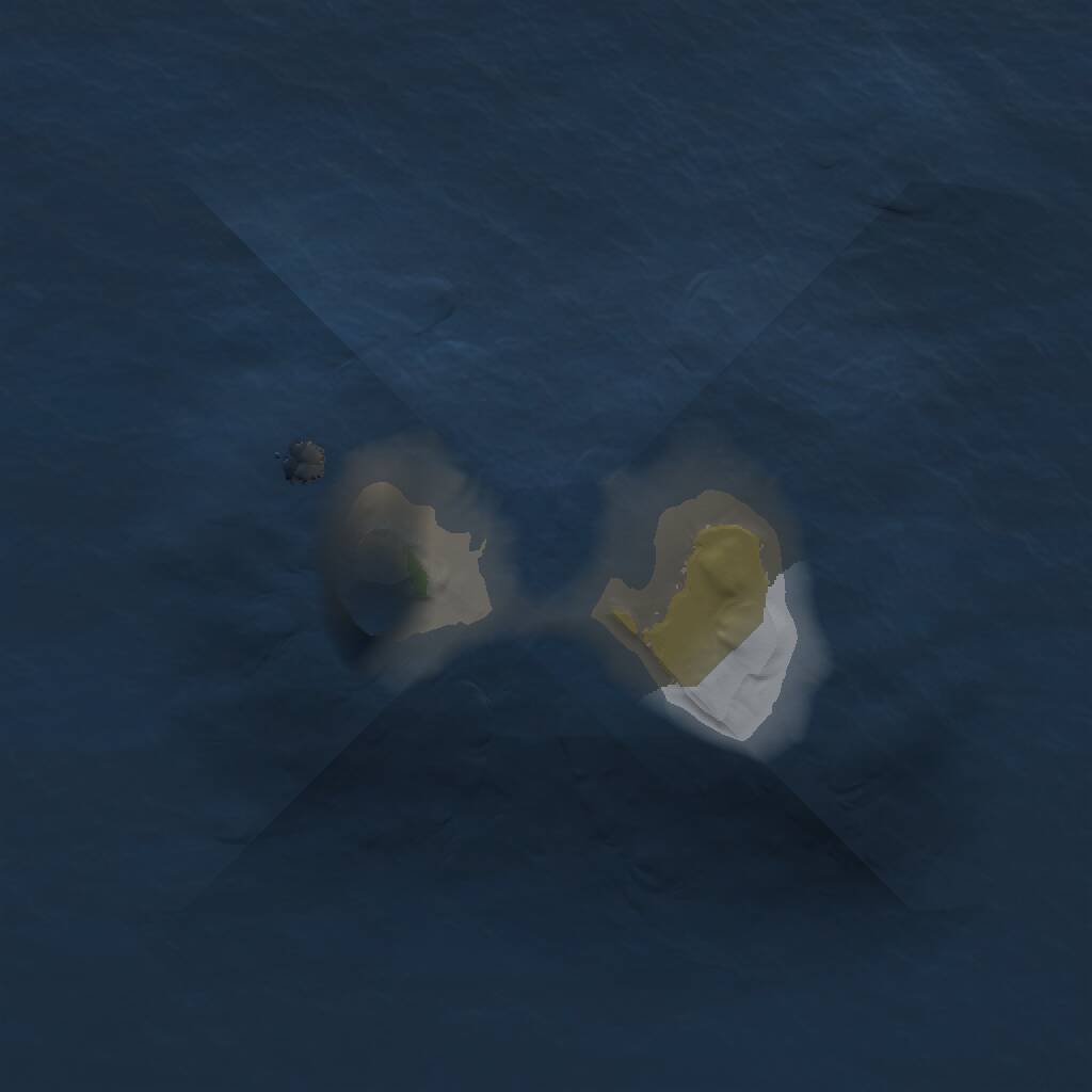 Rust Map: Procedural Map, Size: 1000, Seed: 429316631, 1 Monuments