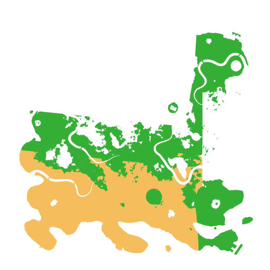 Biome Rust Map: Procedural Map, Size: 4500, Seed: 623895261
