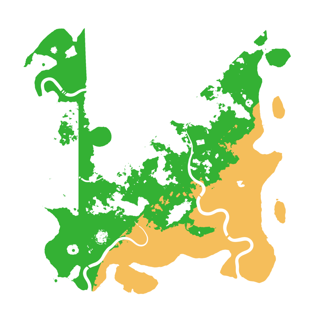 Biome Rust Map: Procedural Map, Size: 4250, Seed: 1996052696
