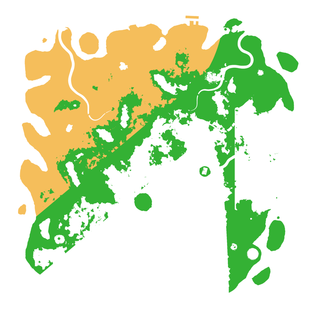 Biome Rust Map: Procedural Map, Size: 4800, Seed: 1669911977