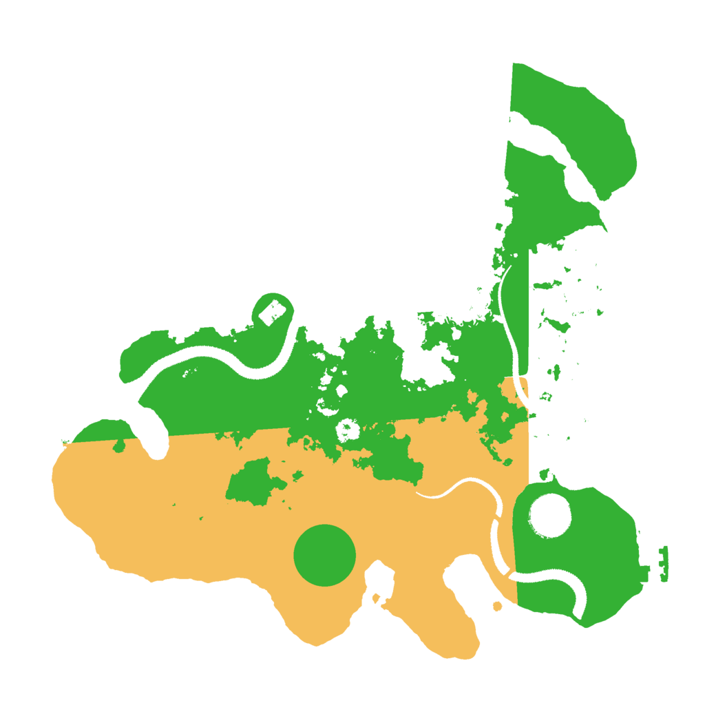 Biome Rust Map: Procedural Map, Size: 3000, Seed: 1251238695