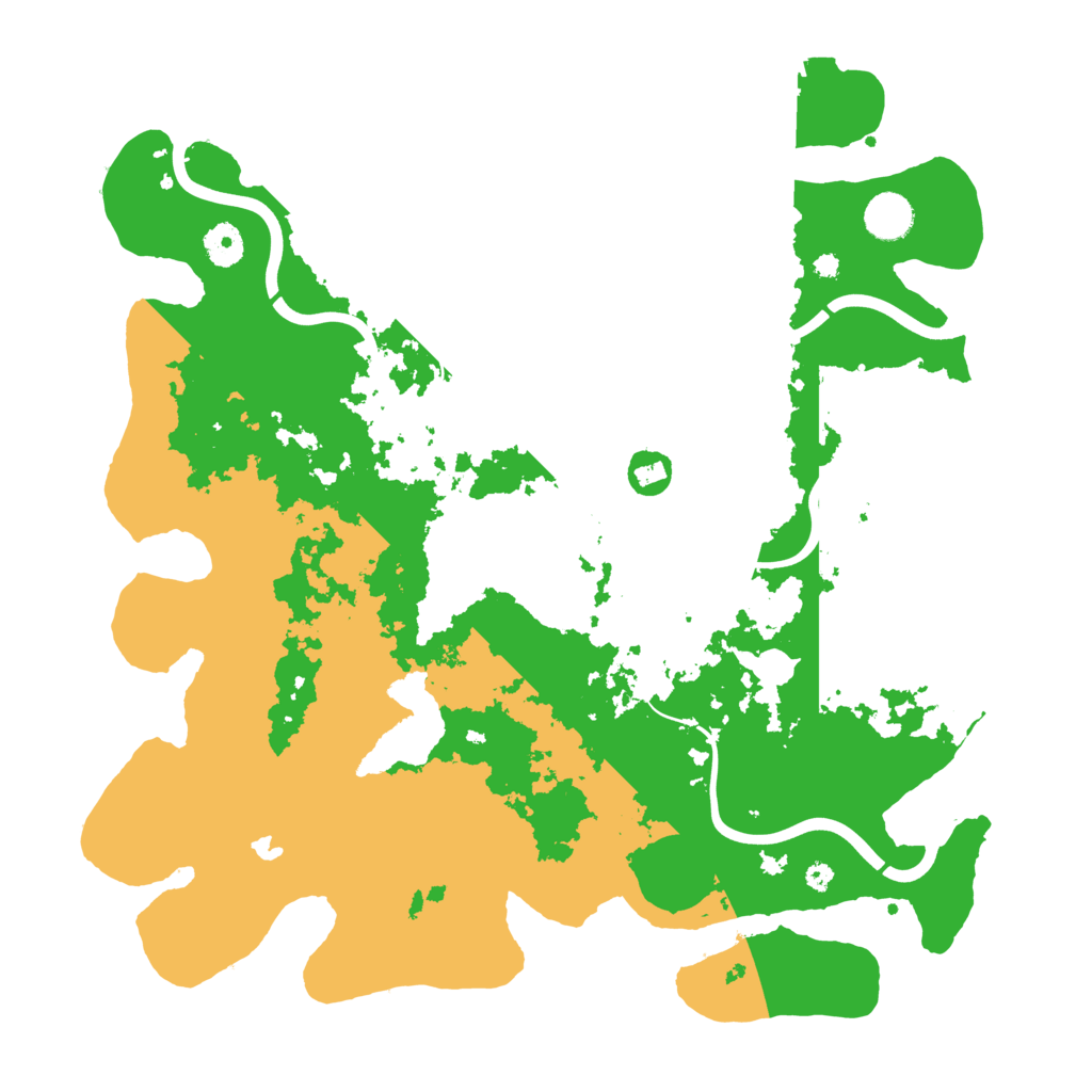 Biome Rust Map: Procedural Map, Size: 4000, Seed: 203865100