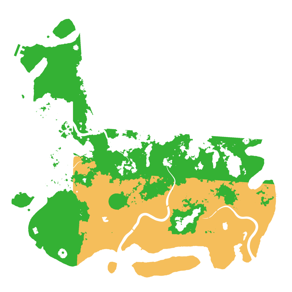 Biome Rust Map: Procedural Map, Size: 4800, Seed: 1985496961