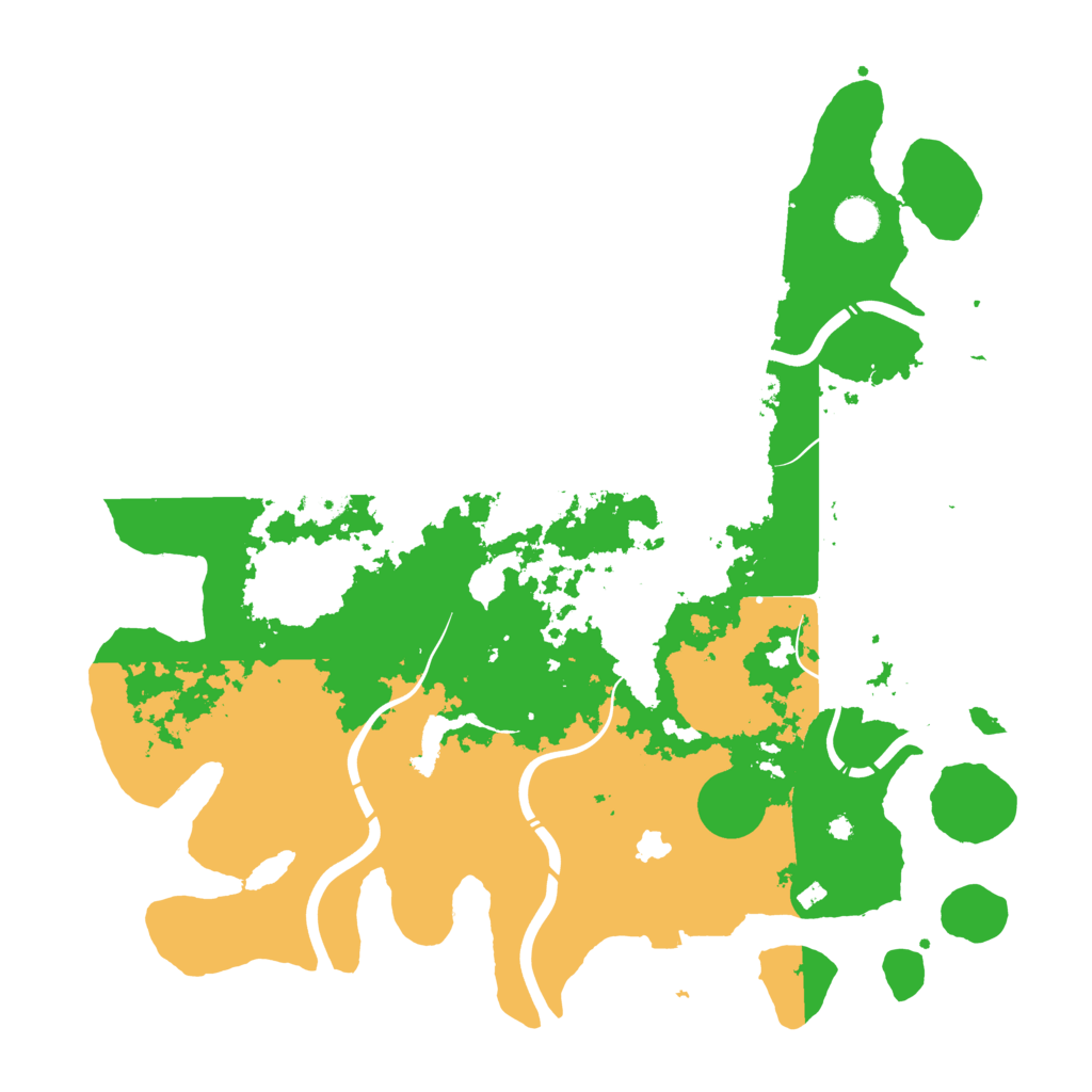 Biome Rust Map: Procedural Map, Size: 4250, Seed: 762079606