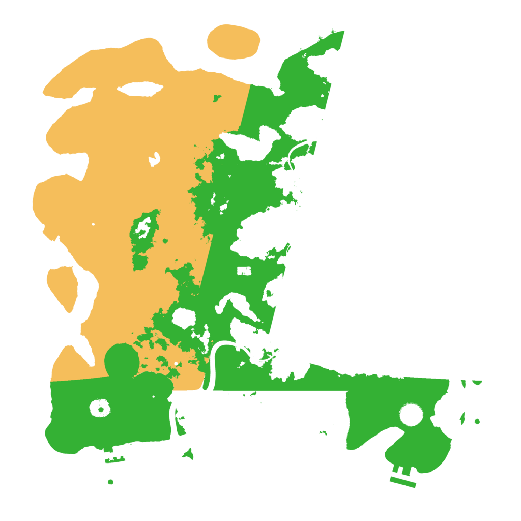 Biome Rust Map: Procedural Map, Size: 4000, Seed: 92928302
