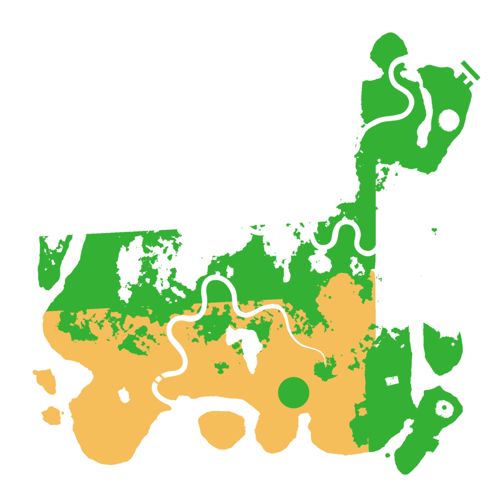Biome Rust Map: Procedural Map, Size: 4250, Seed: 131577