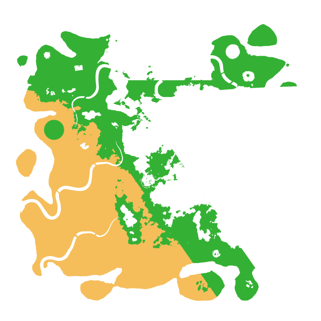 Biome Rust Map: Procedural Map, Size: 4250, Seed: 124764444