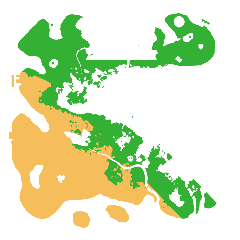 Biome Rust Map: Procedural Map, Size: 4000, Seed: 954731048